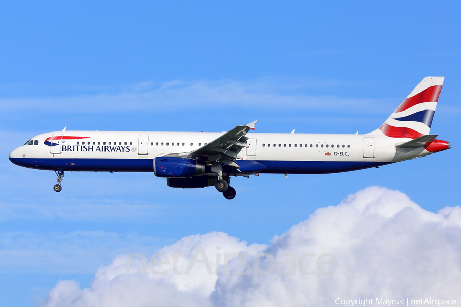 British Airways Airbus A321-231 (G-EUXJ) | Photo 202768