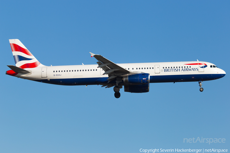 British Airways Airbus A321-231 (G-EUXJ) | Photo 226313