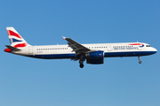 British Airways Airbus A321-231 (G-EUXJ) at  London - Heathrow, United Kingdom