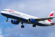 British Airways Airbus A321-231 (G-EUXJ) at  London - Heathrow, United Kingdom