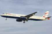 British Airways Airbus A321-231 (G-EUXJ) at  London - Heathrow, United Kingdom