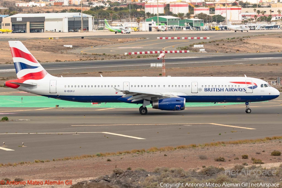 British Airways Airbus A321-231 (G-EUXJ) | Photo 666363