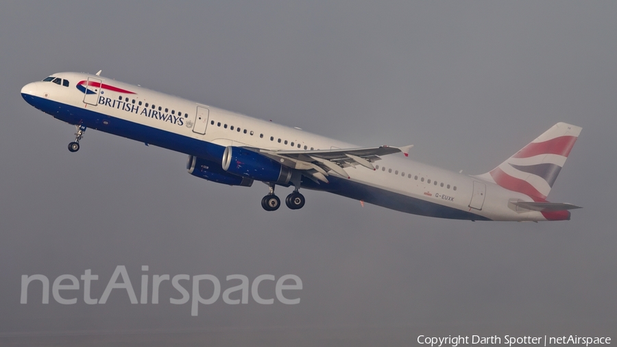 British Airways Airbus A321-231 (G-EUXK) | Photo 181321