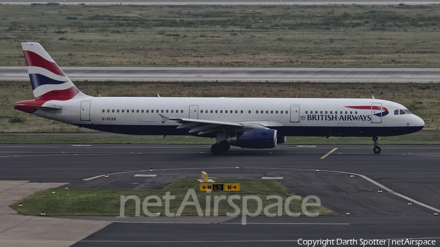 British Airways Airbus A321-231 (G-EUXK) | Photo 224344