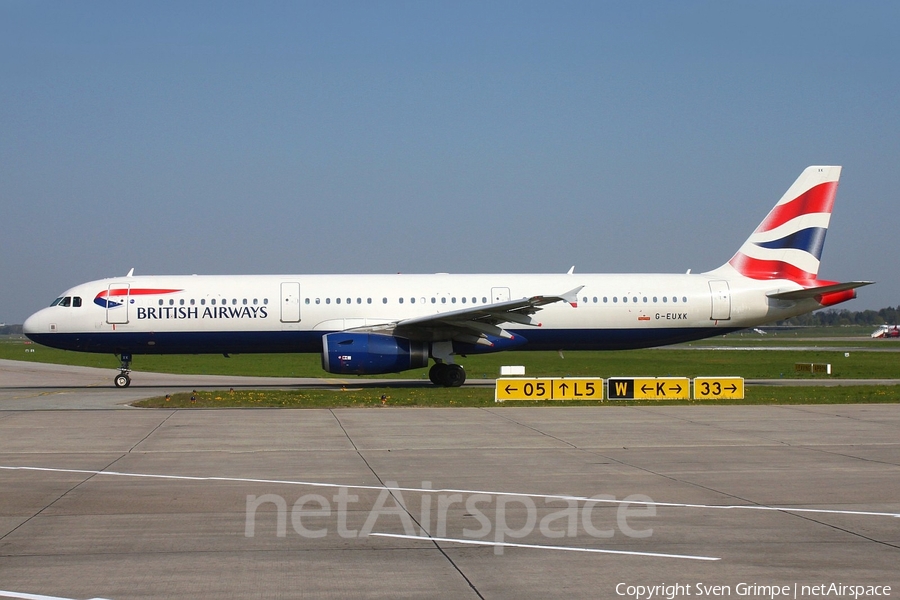 British Airways Airbus A321-231 (G-EUXK) | Photo 42719