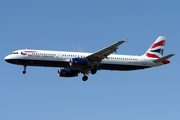 British Airways Airbus A321-231 (G-EUXK) at  London - Gatwick, United Kingdom