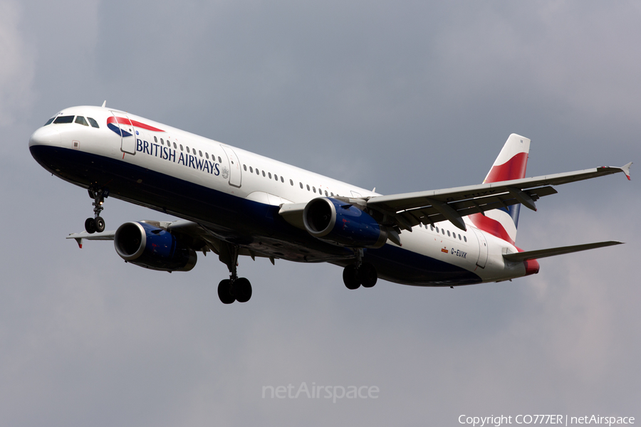 British Airways Airbus A321-231 (G-EUXK) | Photo 58839