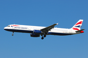 British Airways Airbus A321-231 (G-EUXK) at  Toulouse - Blagnac, France