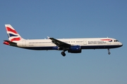 British Airways Airbus A321-231 (G-EUXL) at  Hamburg - Fuhlsbuettel (Helmut Schmidt), Germany