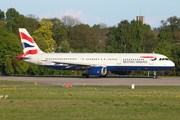 British Airways Airbus A321-231 (G-EUXL) at  Hamburg - Fuhlsbuettel (Helmut Schmidt), Germany