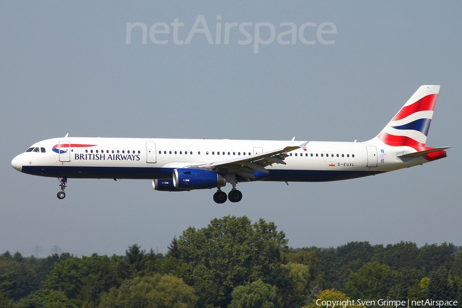 British Airways Airbus A321-231 (G-EUXL) | Photo 22492