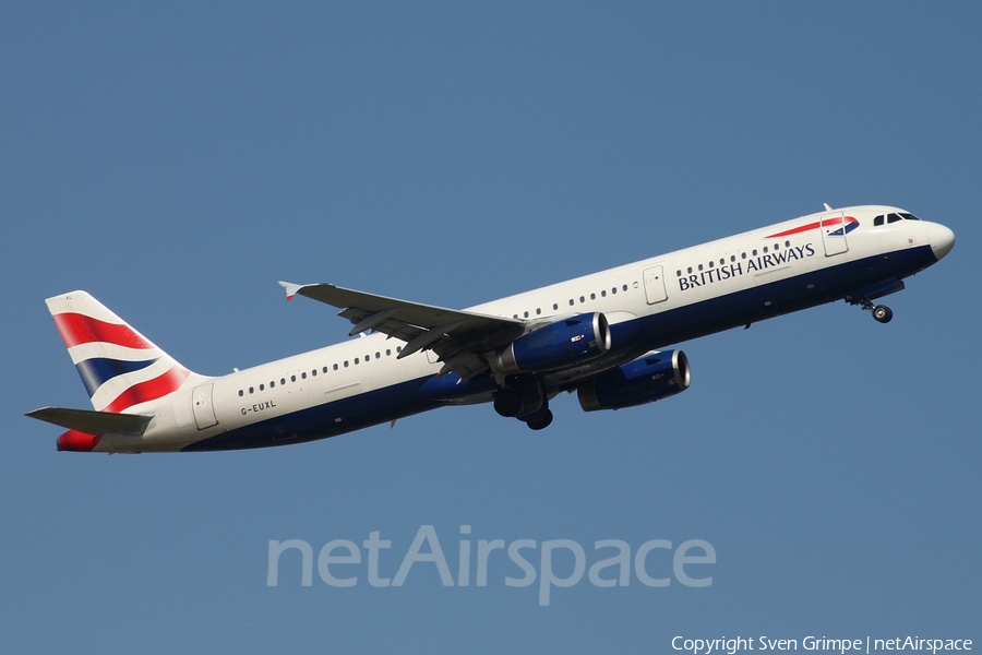 British Airways Airbus A321-231 (G-EUXL) | Photo 25922