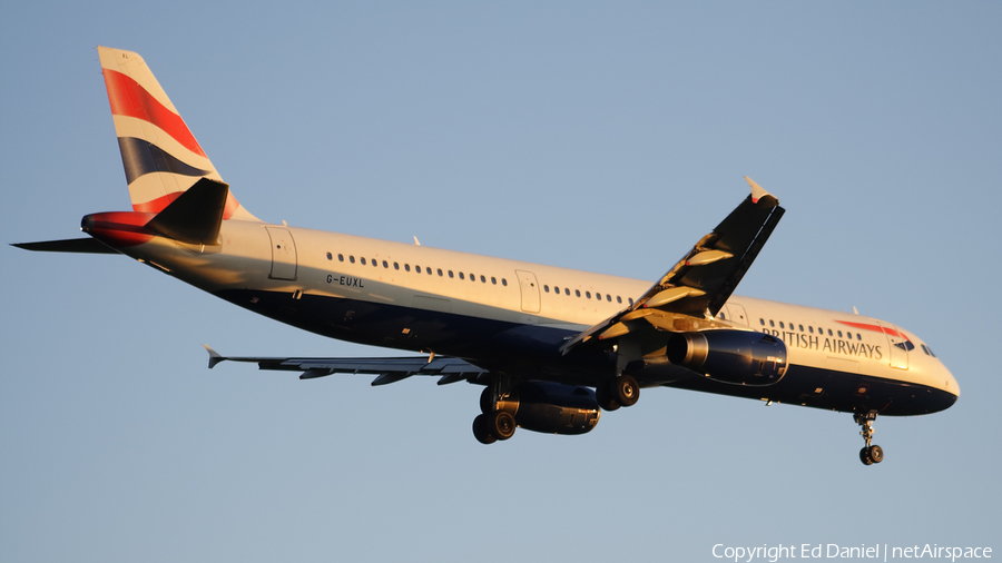 British Airways Airbus A321-231 (G-EUXL) | Photo 252065