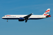 British Airways Airbus A321-231 (G-EUXL) at  London - Heathrow, United Kingdom