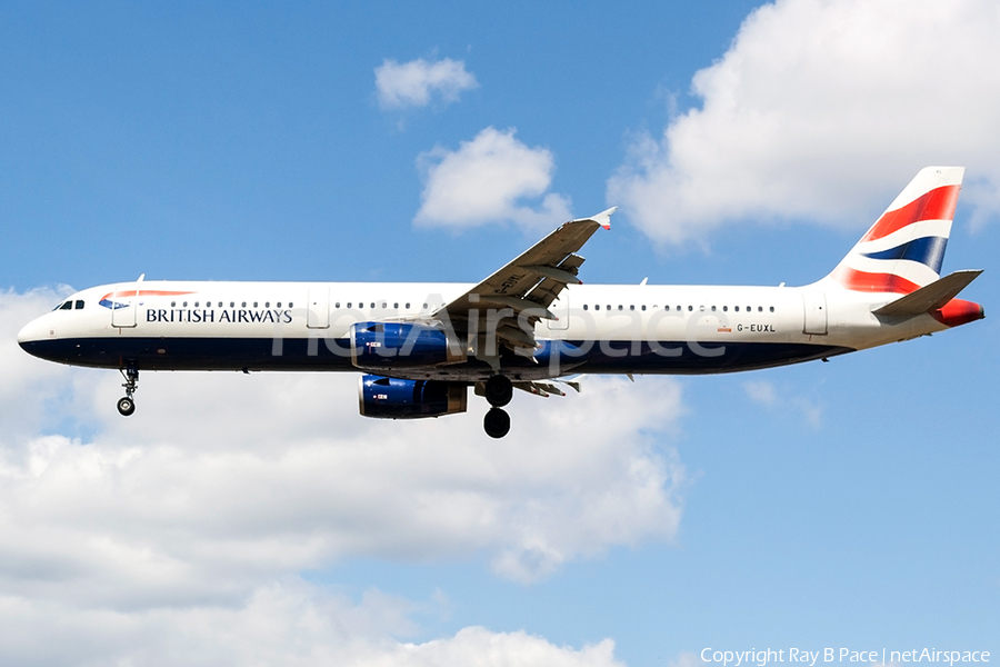 British Airways Airbus A321-231 (G-EUXL) | Photo 348111