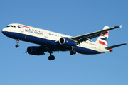 British Airways Airbus A321-231 (G-EUXL) at  London - Heathrow, United Kingdom