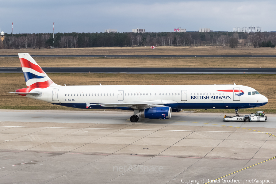 British Airways Airbus A321-231 (G-EUXL) | Photo 102779