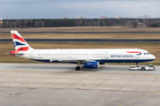 British Airways Airbus A321-231 (G-EUXL) at  Berlin - Tegel, Germany