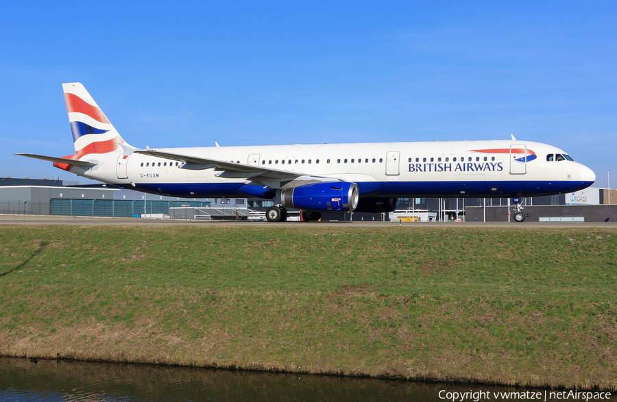 British Airways Airbus A321-231 (G-EUXM) | Photo 424314