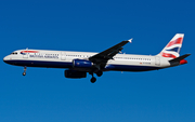 British Airways Airbus A321-231 (G-EUXM) at  London - Heathrow, United Kingdom