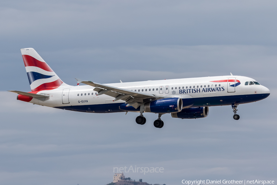 British Airways Airbus A320-232 (G-EUYA) | Photo 92715