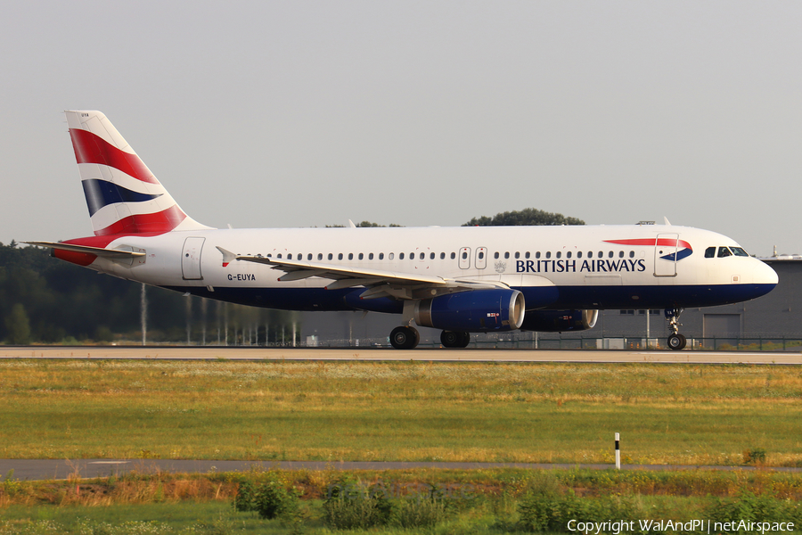 British Airways Airbus A320-232 (G-EUYA) | Photo 465212