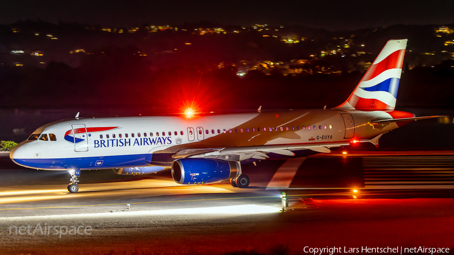 British Airways Airbus A320-232 (G-EUYA) | Photo 634375
