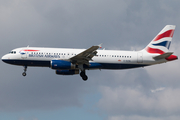 British Airways Airbus A320-232 (G-EUYA) at  Copenhagen - Kastrup, Denmark