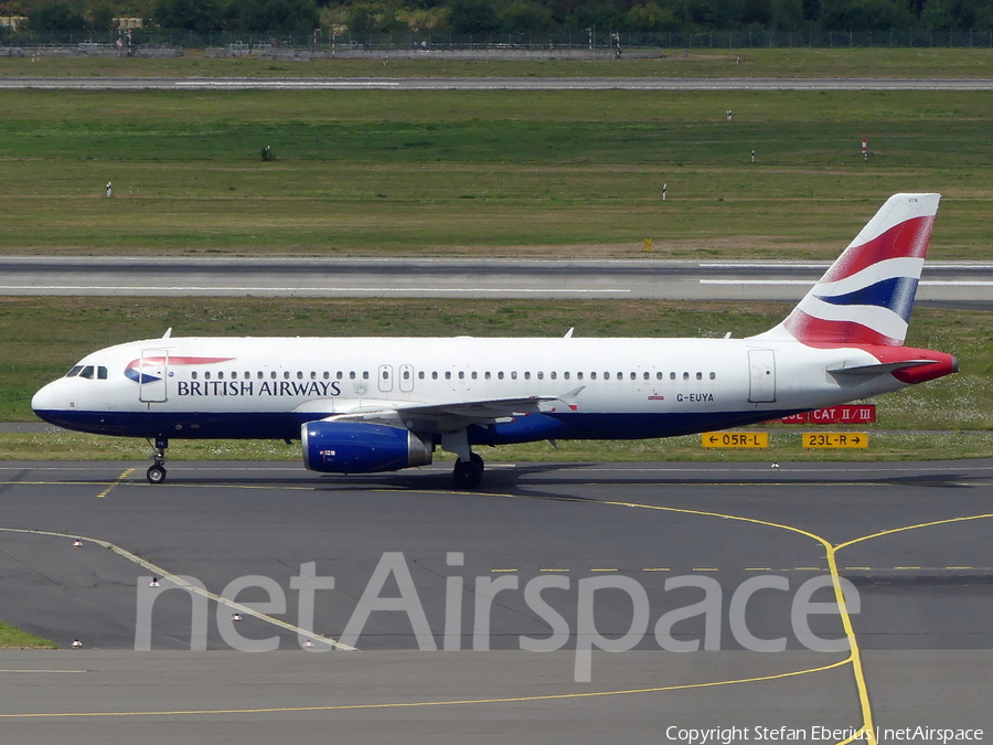 British Airways Airbus A320-232 (G-EUYA) | Photo 519307