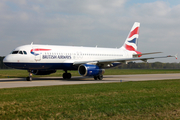 British Airways Airbus A320-232 (G-EUYA) at  Hannover - Langenhagen, Germany