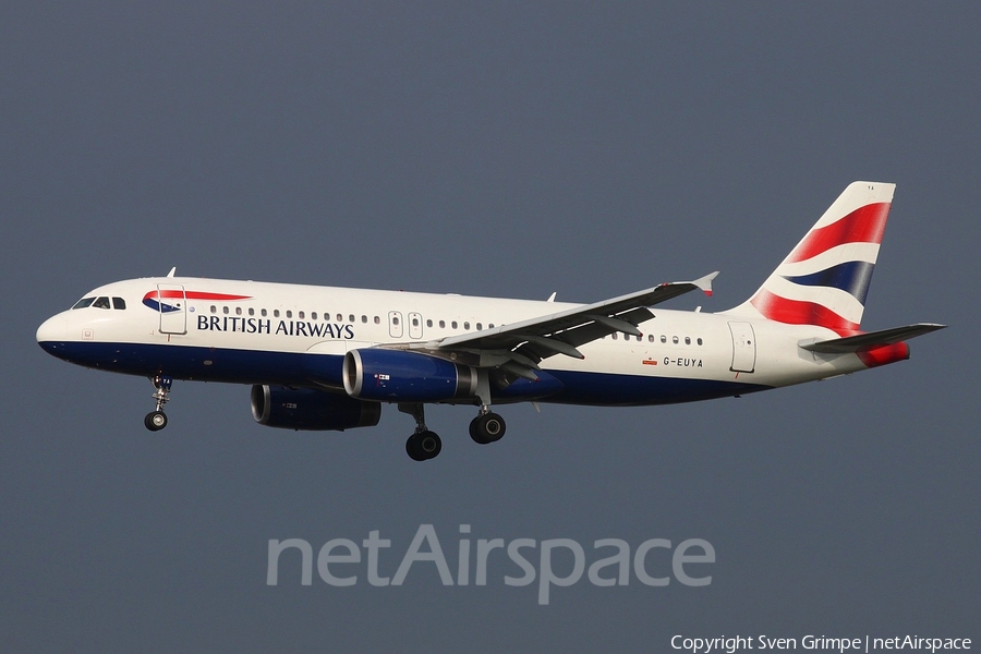 British Airways Airbus A320-232 (G-EUYA) | Photo 29739