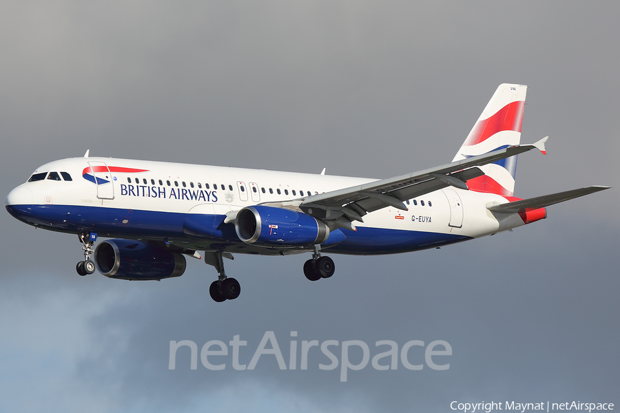 British Airways Airbus A320-232 (G-EUYA) | Photo 368853