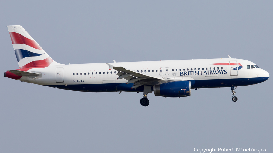 British Airways Airbus A320-232 (G-EUYA) | Photo 594738