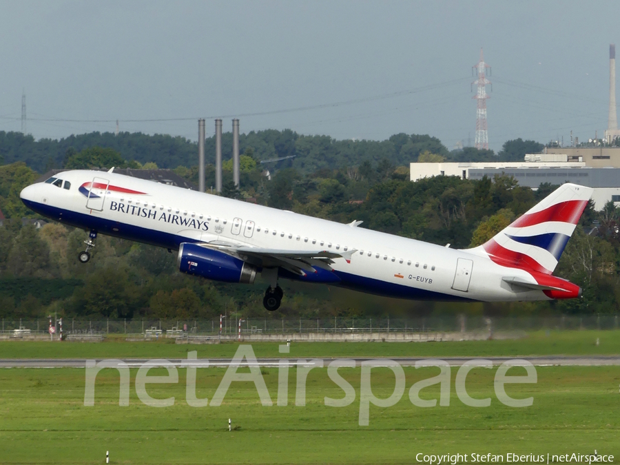 British Airways Airbus A320-232 (G-EUYB) | Photo 591980