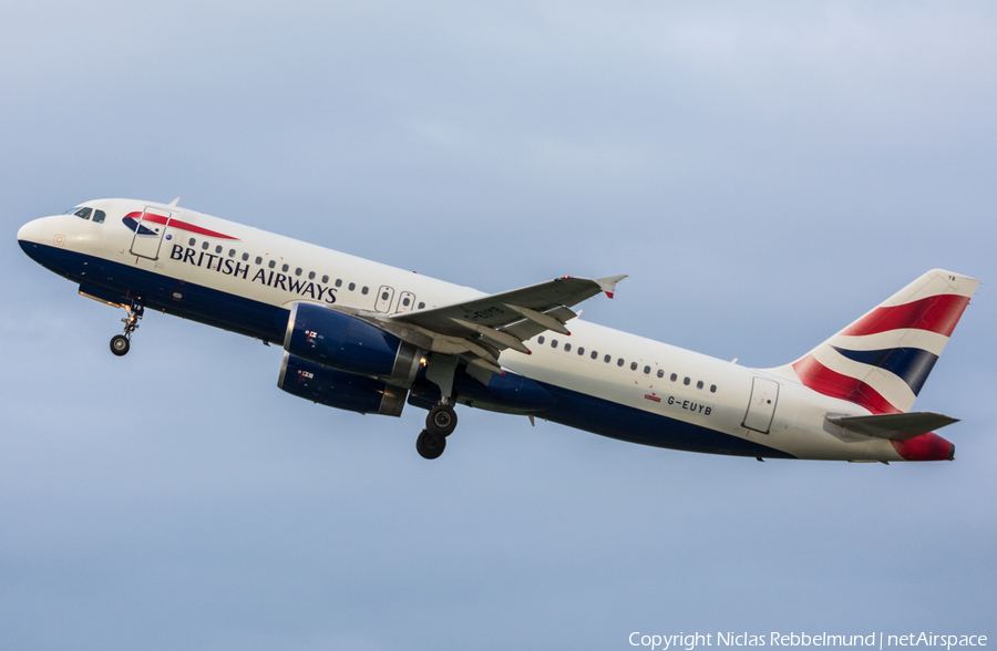 British Airways Airbus A320-232 (G-EUYB) | Photo 240170