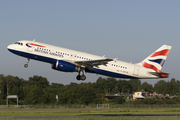 British Airways Airbus A320-232 (G-EUYB) at  Hamburg - Fuhlsbuettel (Helmut Schmidt), Germany