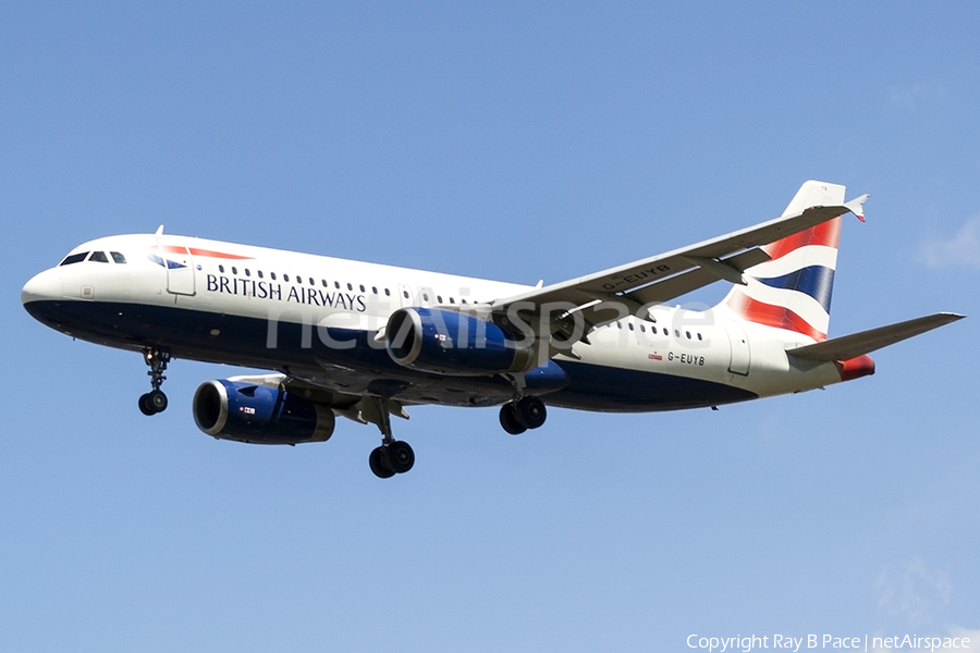 British Airways Airbus A320-232 (G-EUYB) | Photo 250987