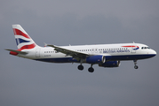 British Airways Airbus A320-232 (G-EUYB) at  London - Heathrow, United Kingdom