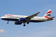 British Airways Airbus A320-232 (G-EUYB) at  London - Heathrow, United Kingdom