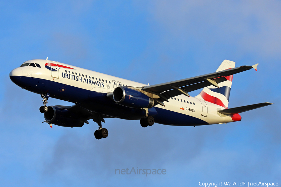 British Airways Airbus A320-232 (G-EUYB) | Photo 489788