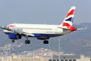 British Airways Airbus A320-232 (G-EUYC) at  Barcelona - El Prat, Spain