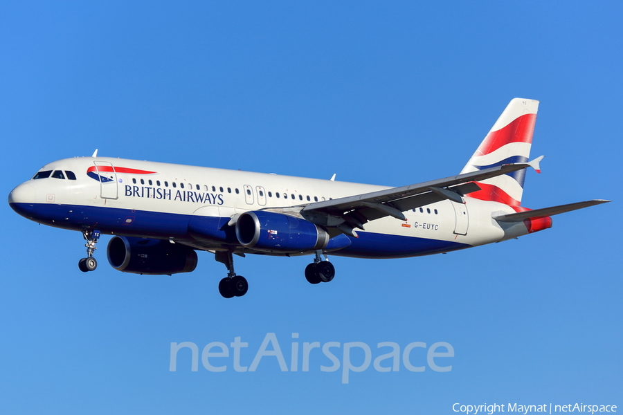 British Airways Airbus A320-232 (G-EUYC) | Photo 180241