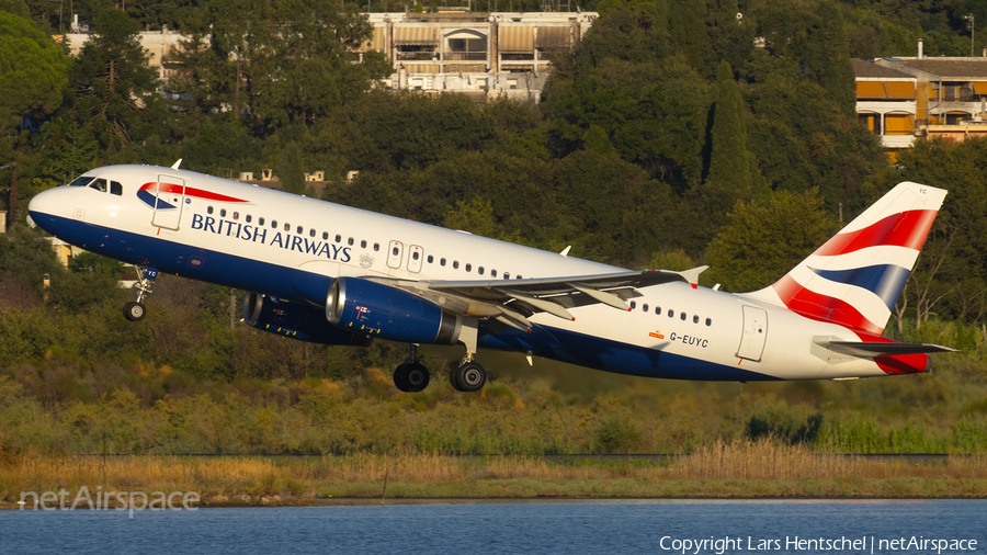 British Airways Airbus A320-232 (G-EUYC) | Photo 528377