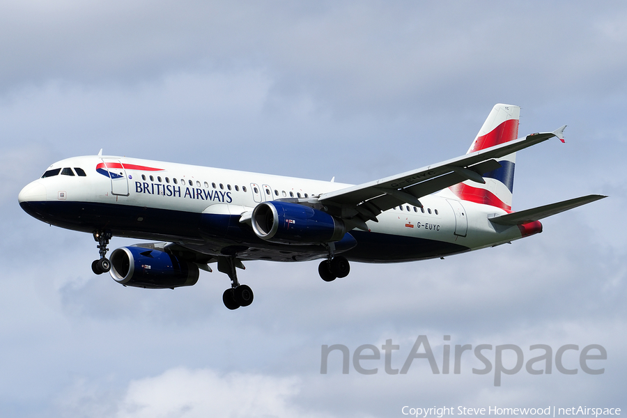British Airways Airbus A320-232 (G-EUYC) | Photo 172632