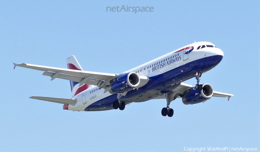 British Airways Airbus A320-232 (G-EUYC) | Photo 442126