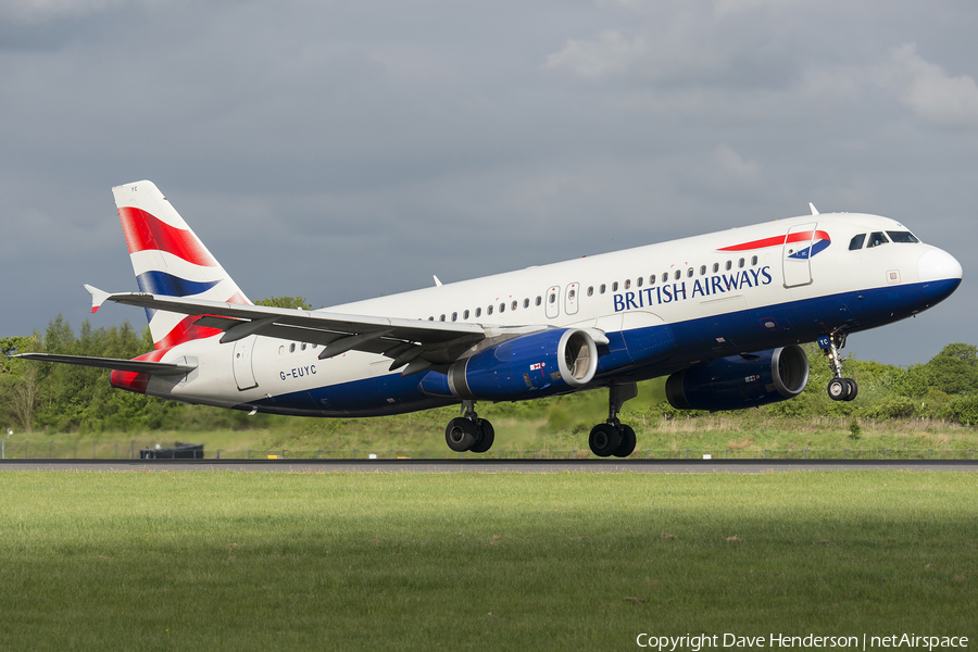 British Airways Airbus A320-232 (G-EUYC) | Photo 105348