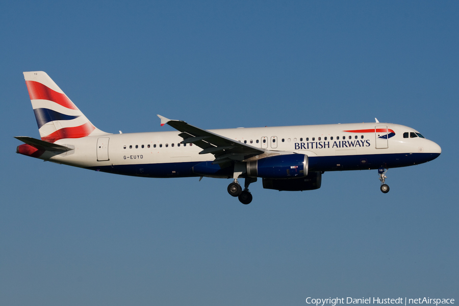 British Airways Airbus A320-232 (G-EUYD) | Photo 548283