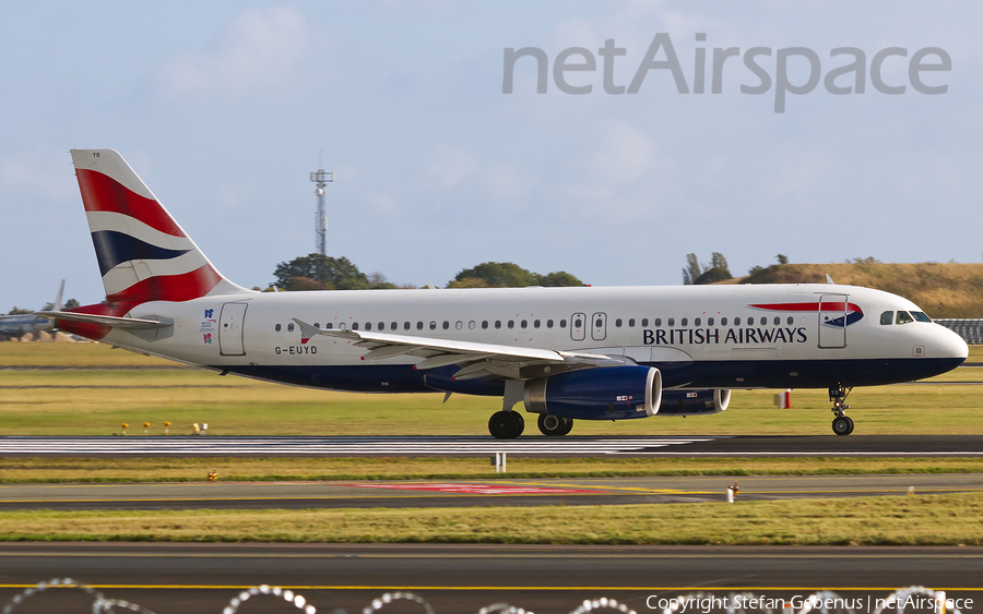 British Airways Airbus A320-232 (G-EUYD) | Photo 12929