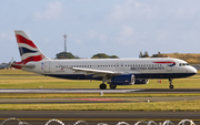 British Airways Airbus A320-232 (G-EUYD) at  Copenhagen - Kastrup, Denmark