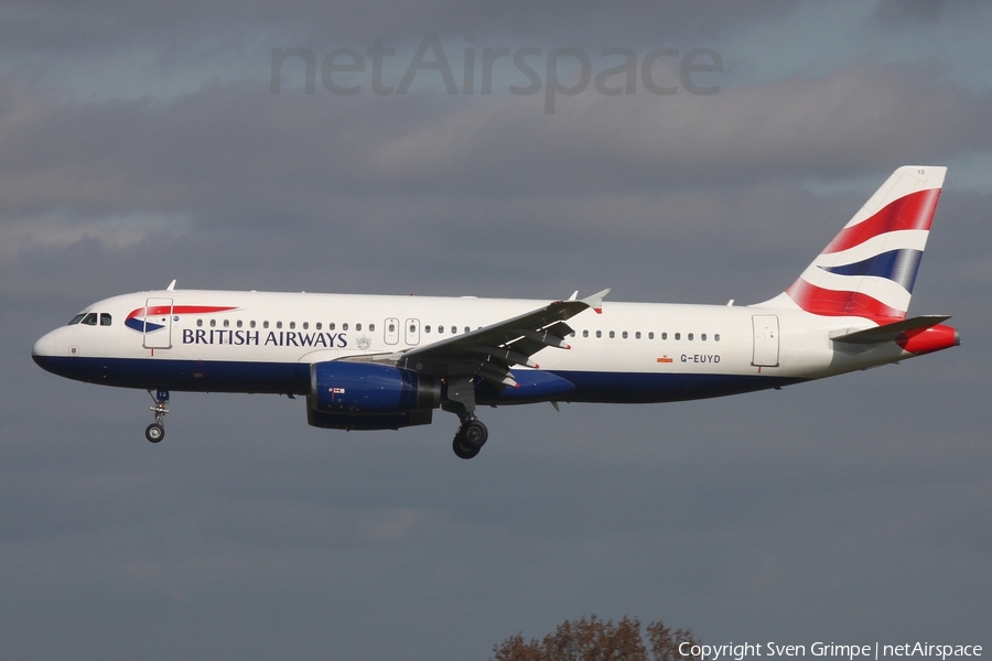 British Airways Airbus A320-232 (G-EUYD) | Photo 507204